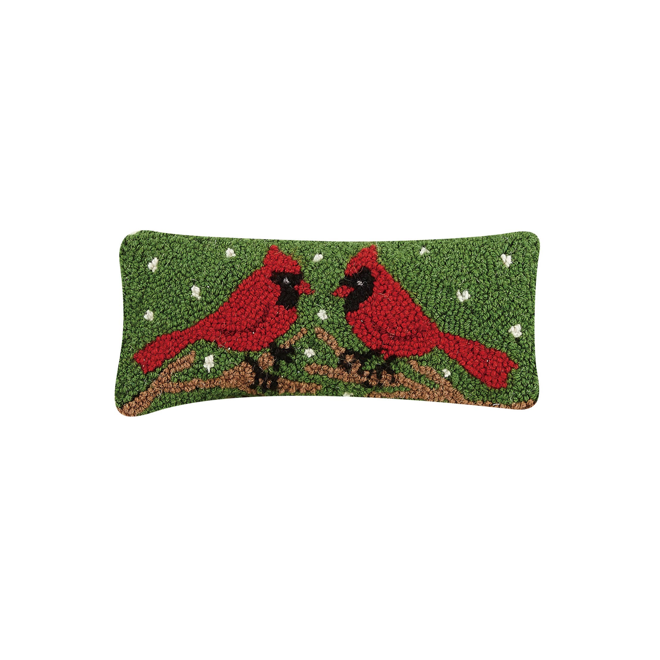 Two Cardinals Hook Pillow