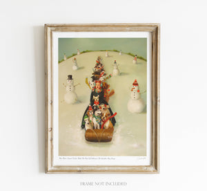 Miss Moon Lesson Twelve. 8.5"x11" Art Print