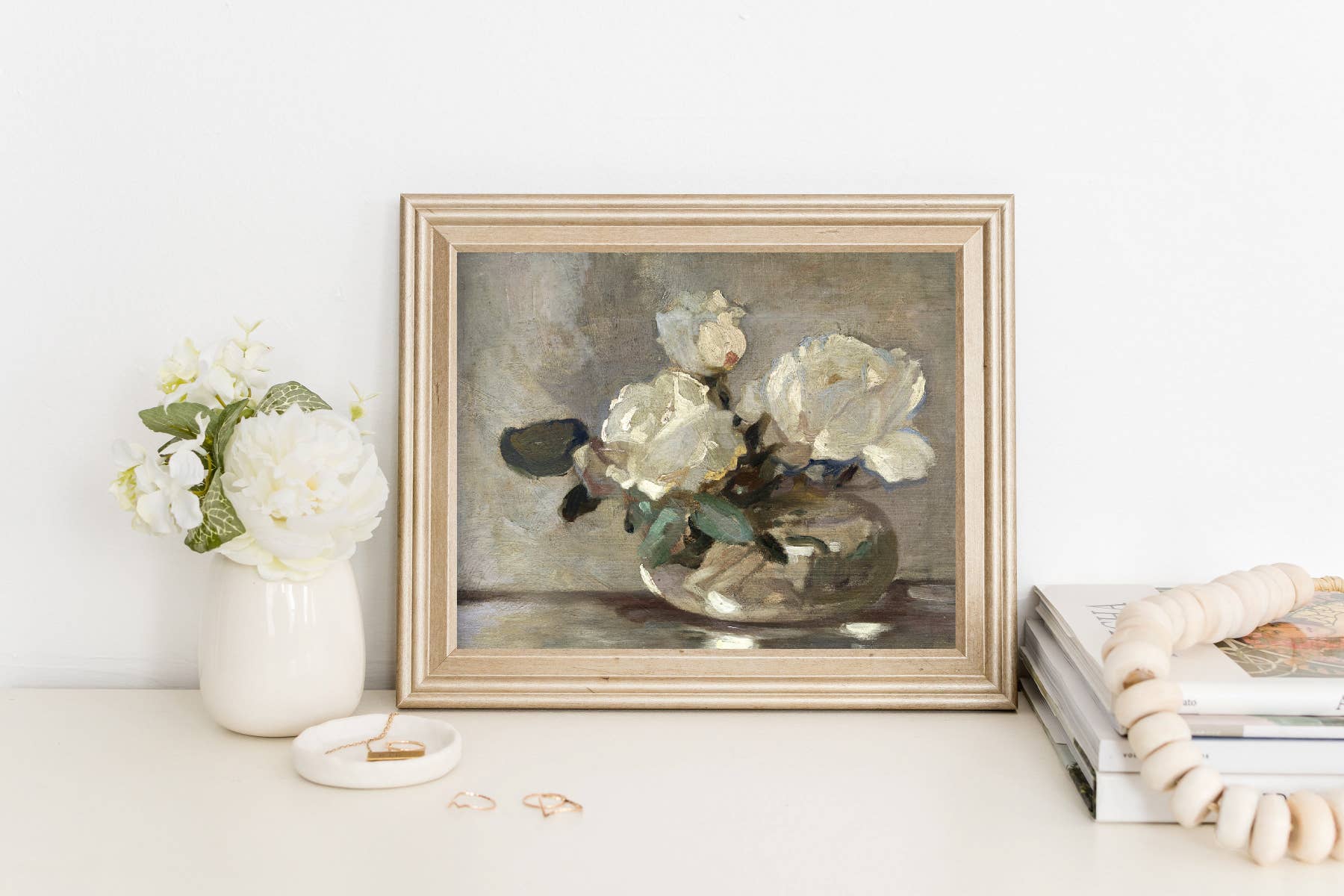 Vintage Bouquet Art Print 11 x 14