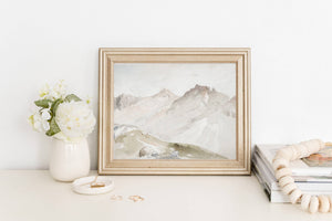 Mountain Peak Art Print