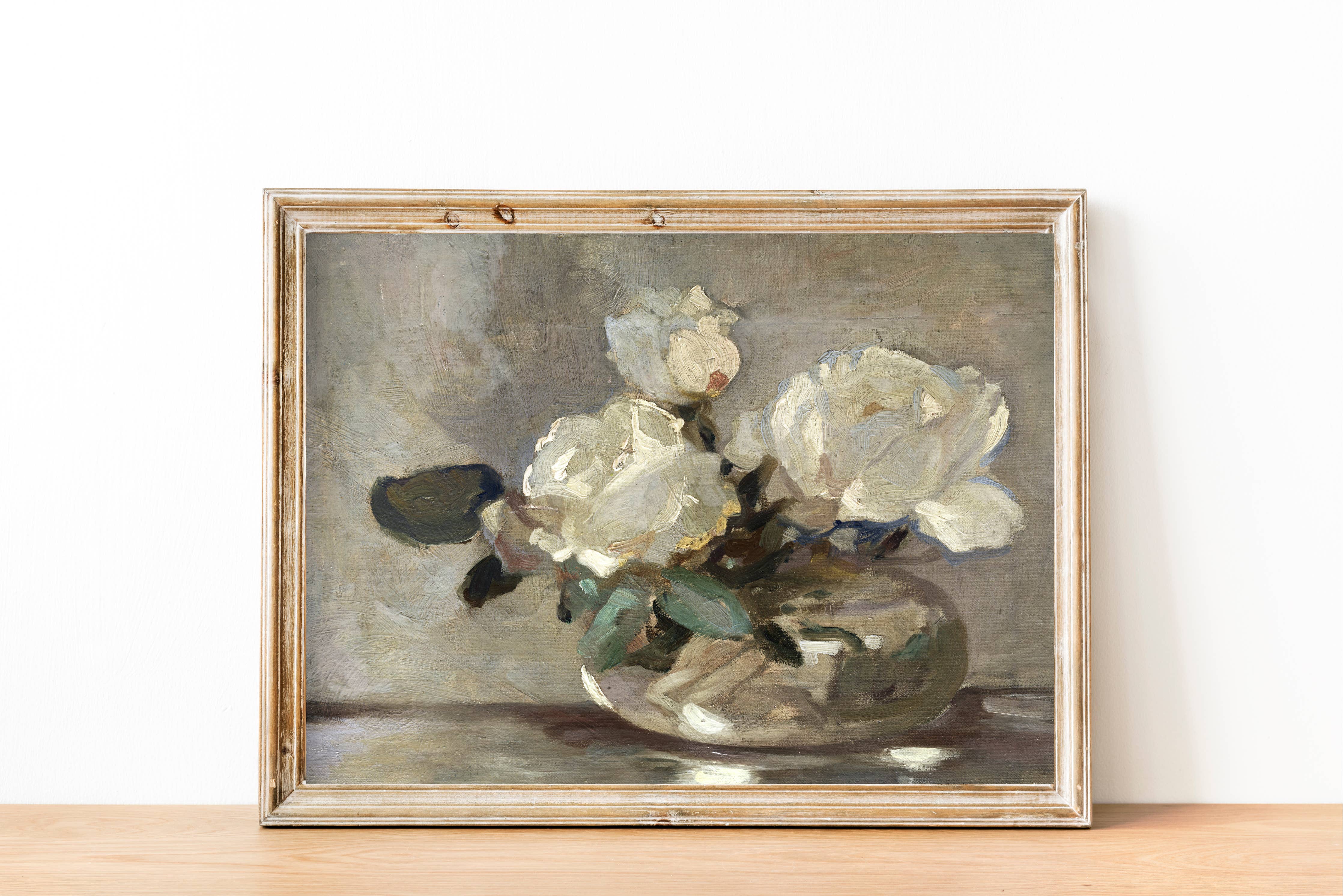 Vintage Bouquet Art Print 11 x 14