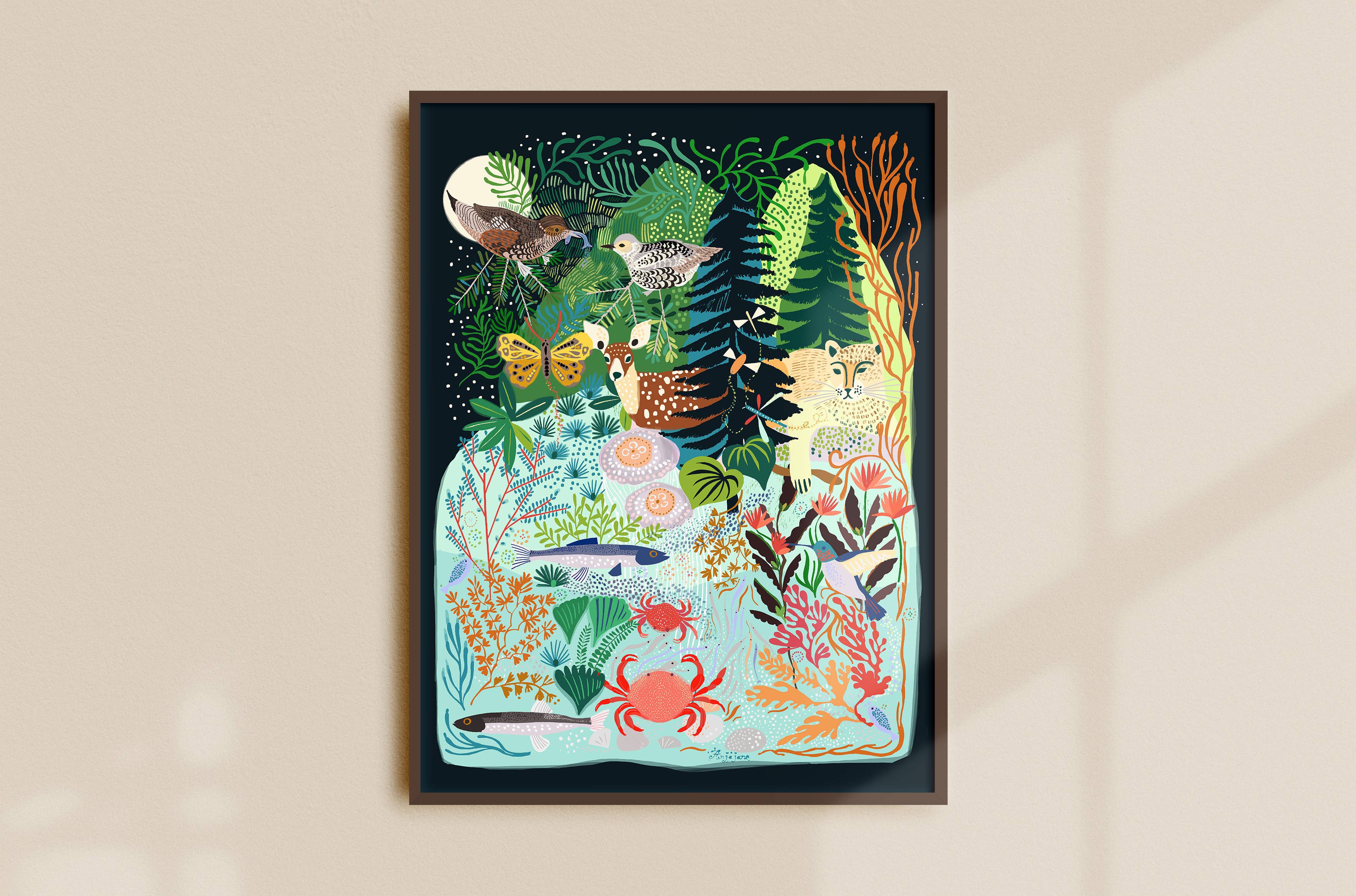 Spipiyus Art Print by Anja Jane