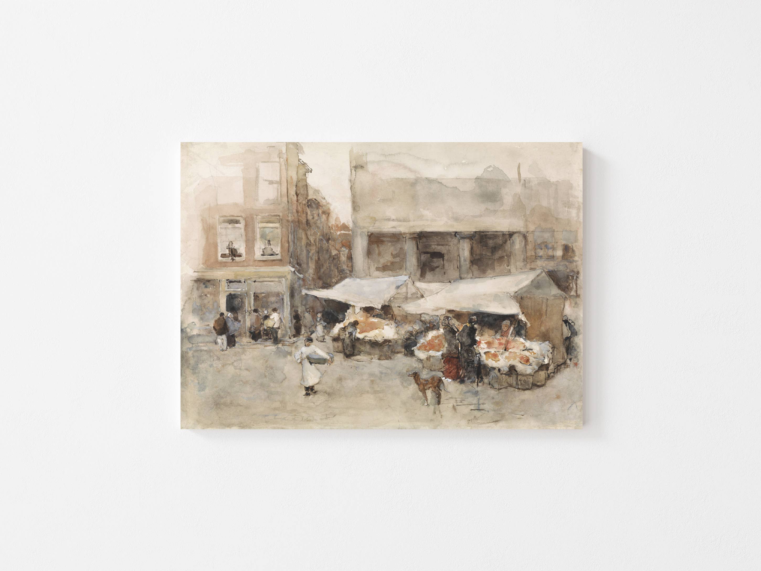 Antique Village Art Print