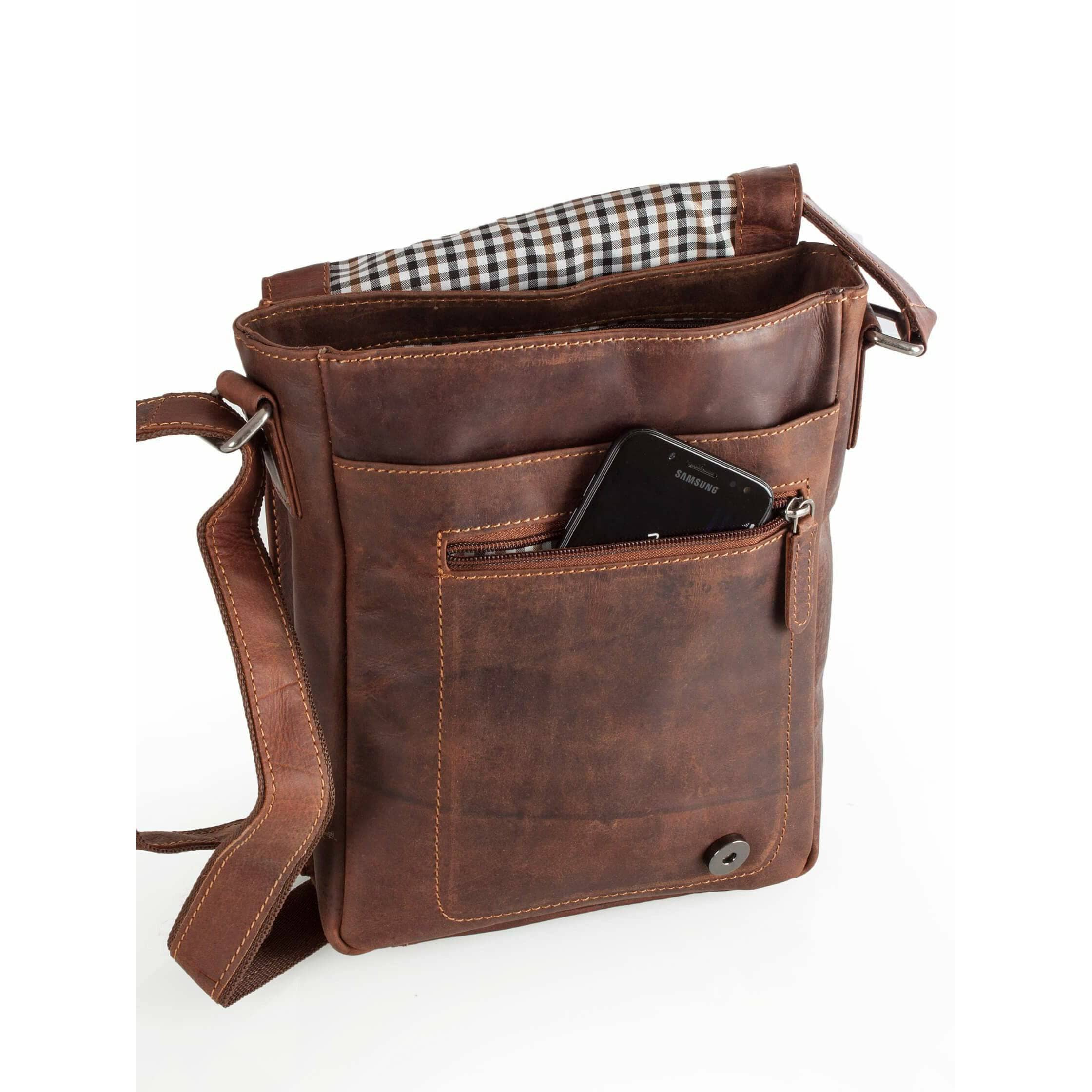 Leather Shoulder Bag Hobart -