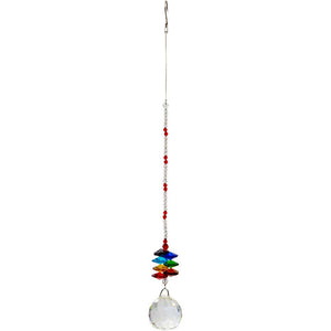 Hanging Crystal Suncatcher - Chakra