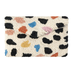 Circle Dots Hook Clutch - Ampersand