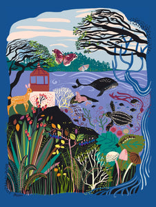 Ucluelet Art Print by Anja Jane
