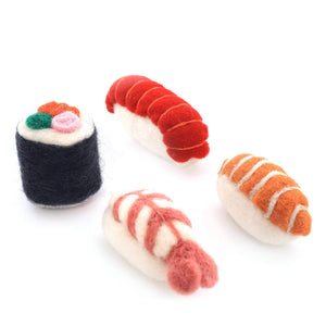 Sushi Cat Toy,  California Roll