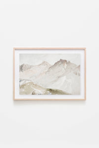 Mountain Peak Art Print