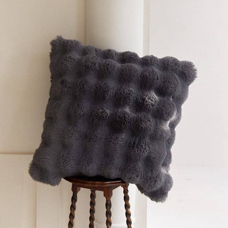 Rabbit Faux Fur Pillow Cover