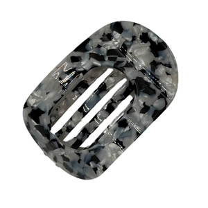Olivia Cellulose Acetate Flat Hair Claw Clips