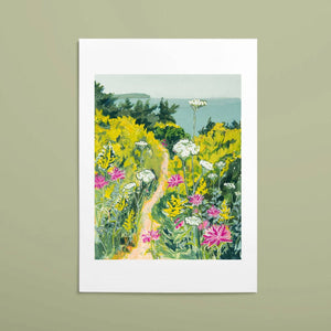 Coastal path - Lawrencetown by Liz Miles
