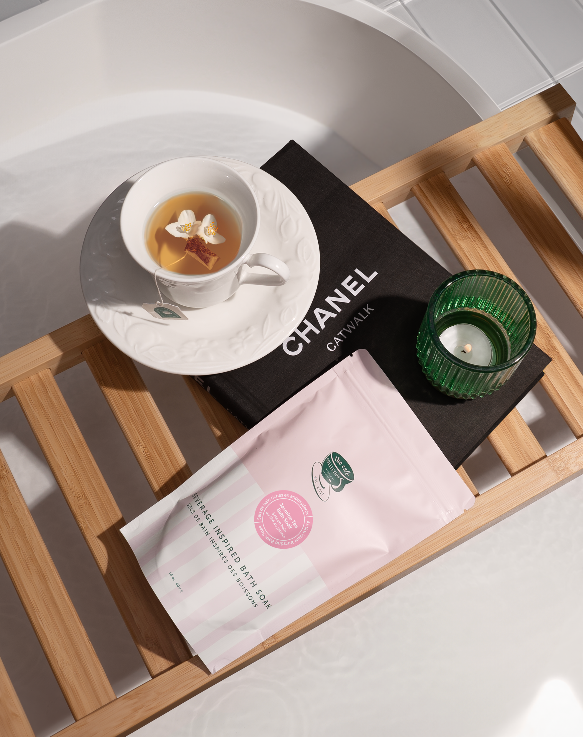 NEW! Cafe Collection Jasmine Tea Bath Soak