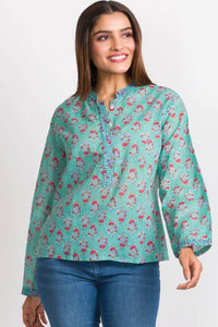 Leela Block Print Tunic