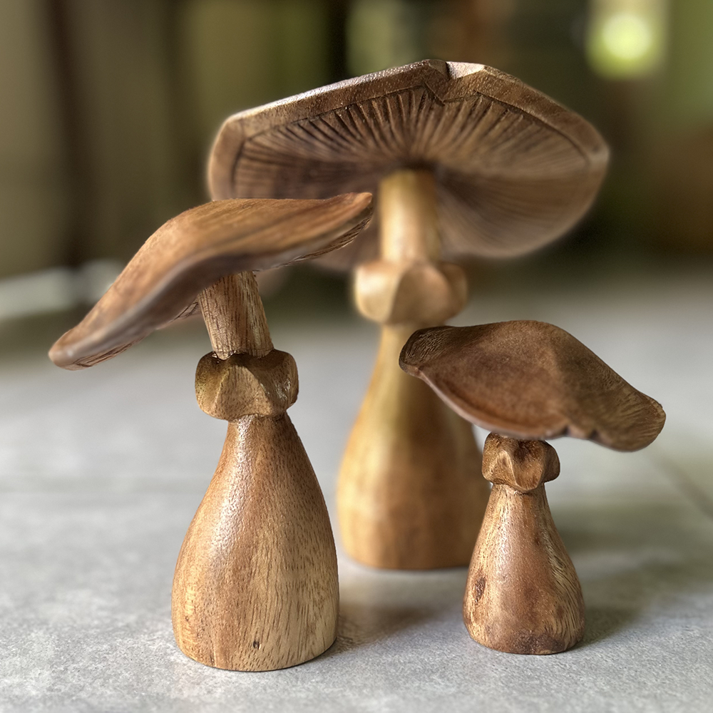 Wood Mushroom  | Natural Suar