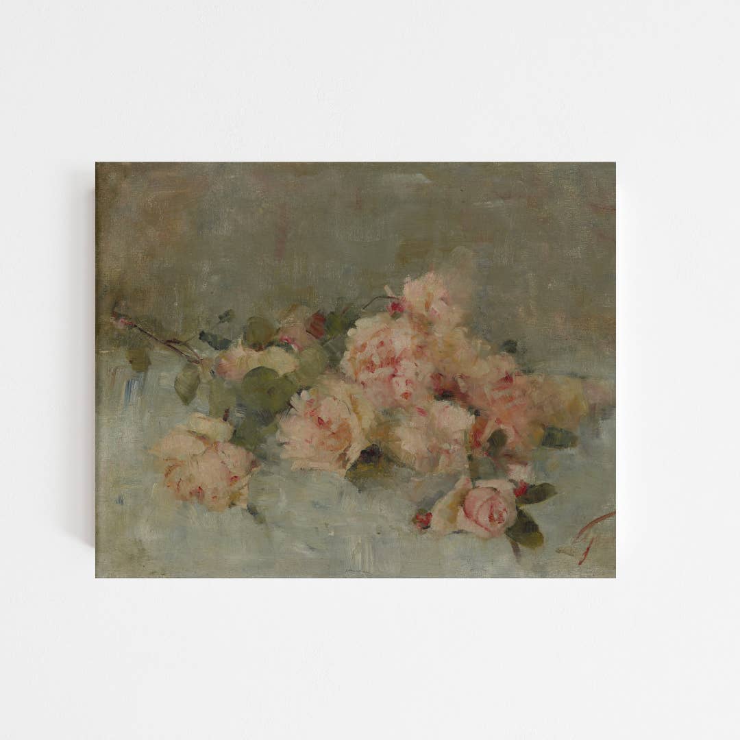 Fleurs Vintage Art Print 11 x 14