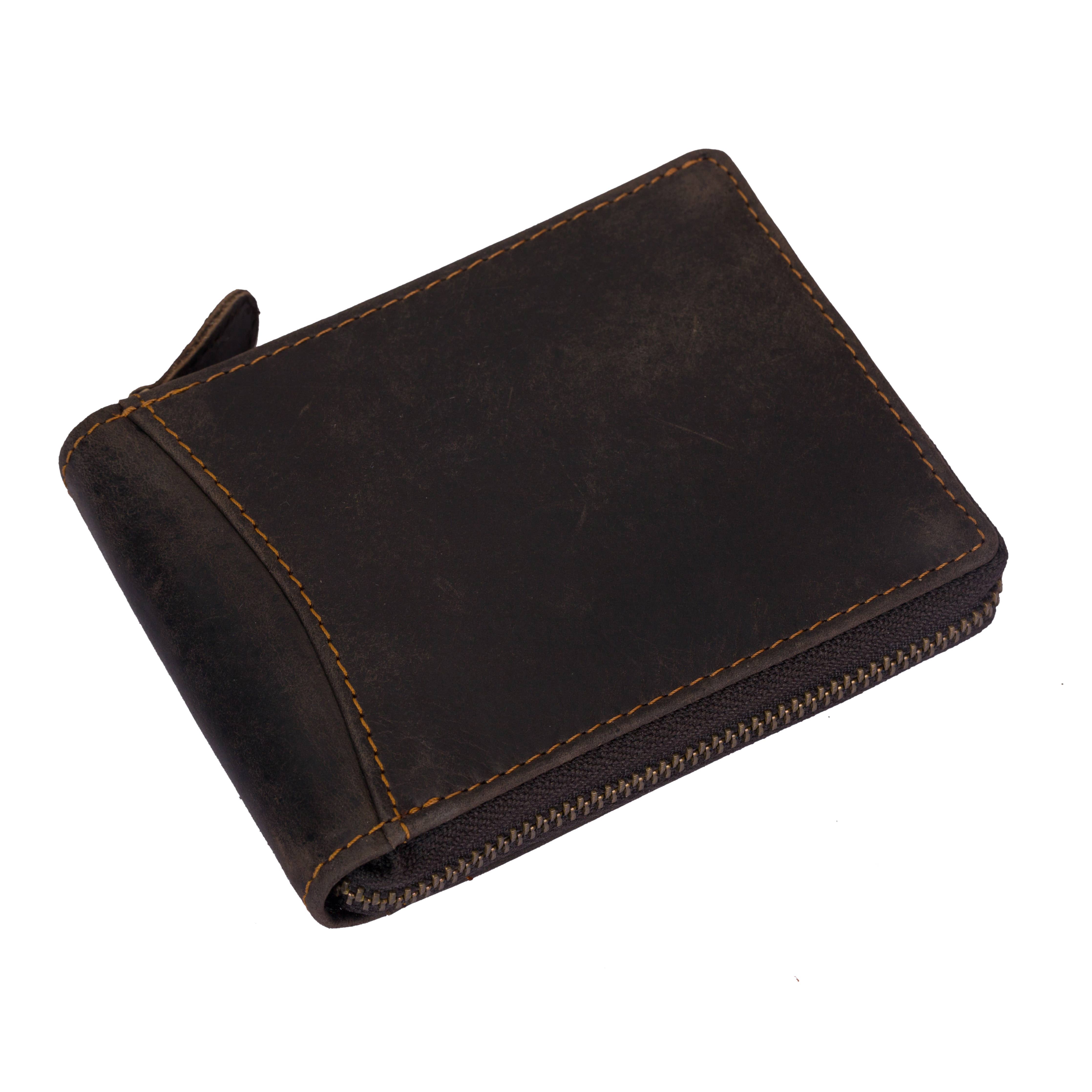 RFID Zip Around Wallet