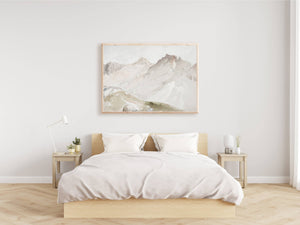 Mountain Peak Art Print