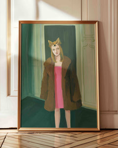 Creature. 8.5"x11" Art Print by Janet Hill