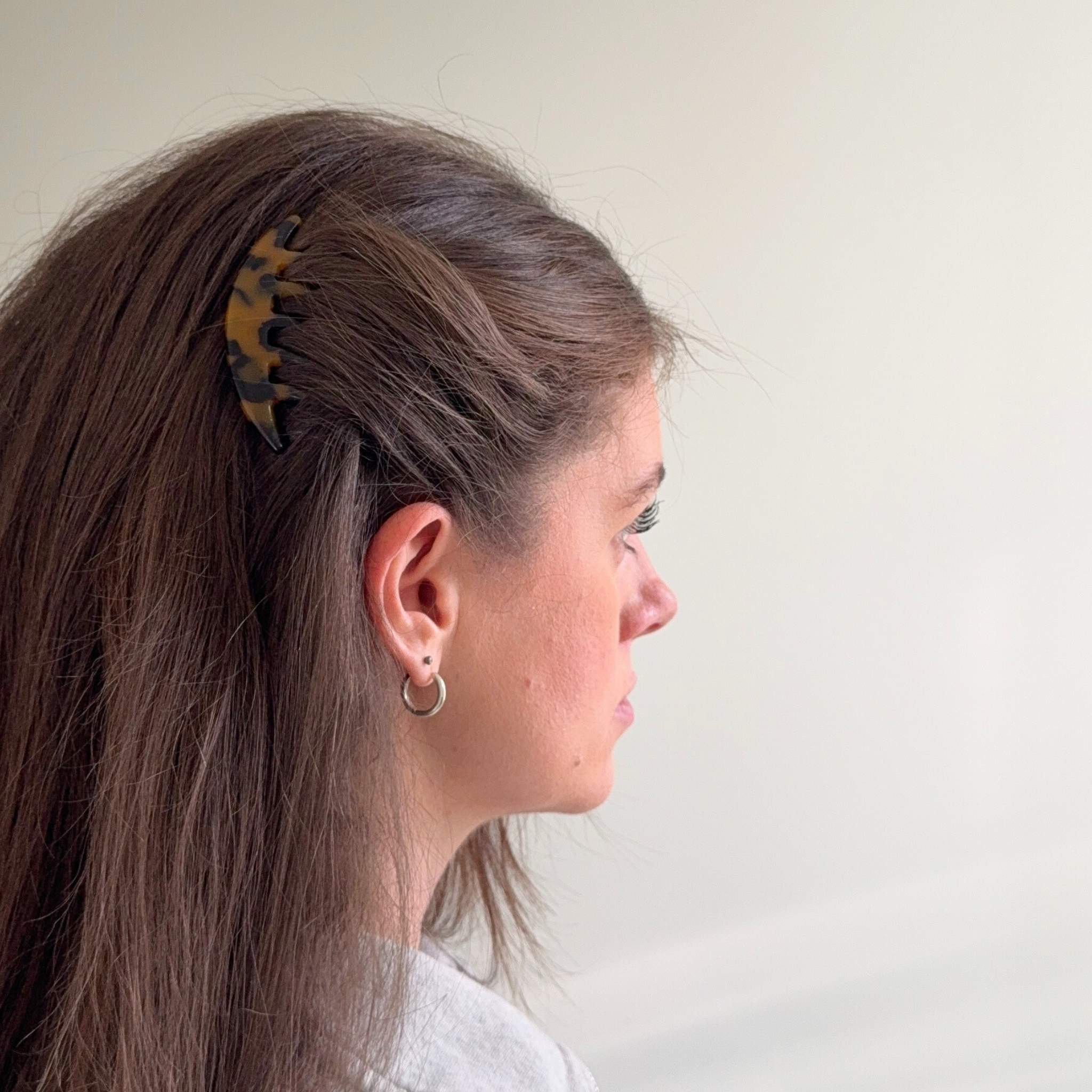 Cellulose Acetate French Side Hair Combs