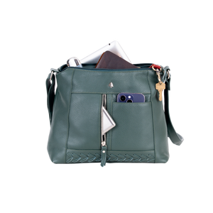 Elegant Leather Crossbody Bag Tressa