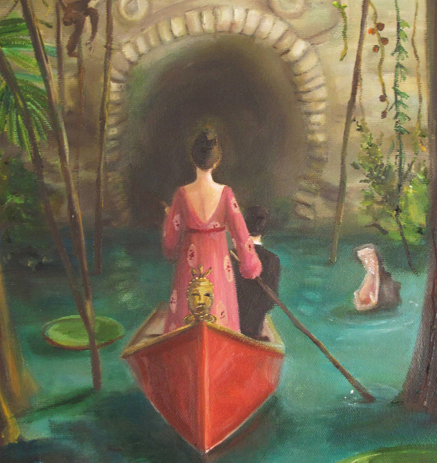 The Kidnapping of Edward Pink. Part 18. 8.5"x11" Art Print by Janet Hill