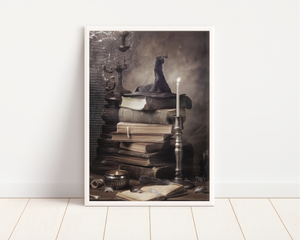 Spell Books Art Print | 11 x 14
