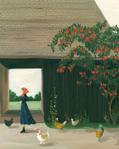 The Bellrose. 8.5"x11" Art Print by Janet Hill