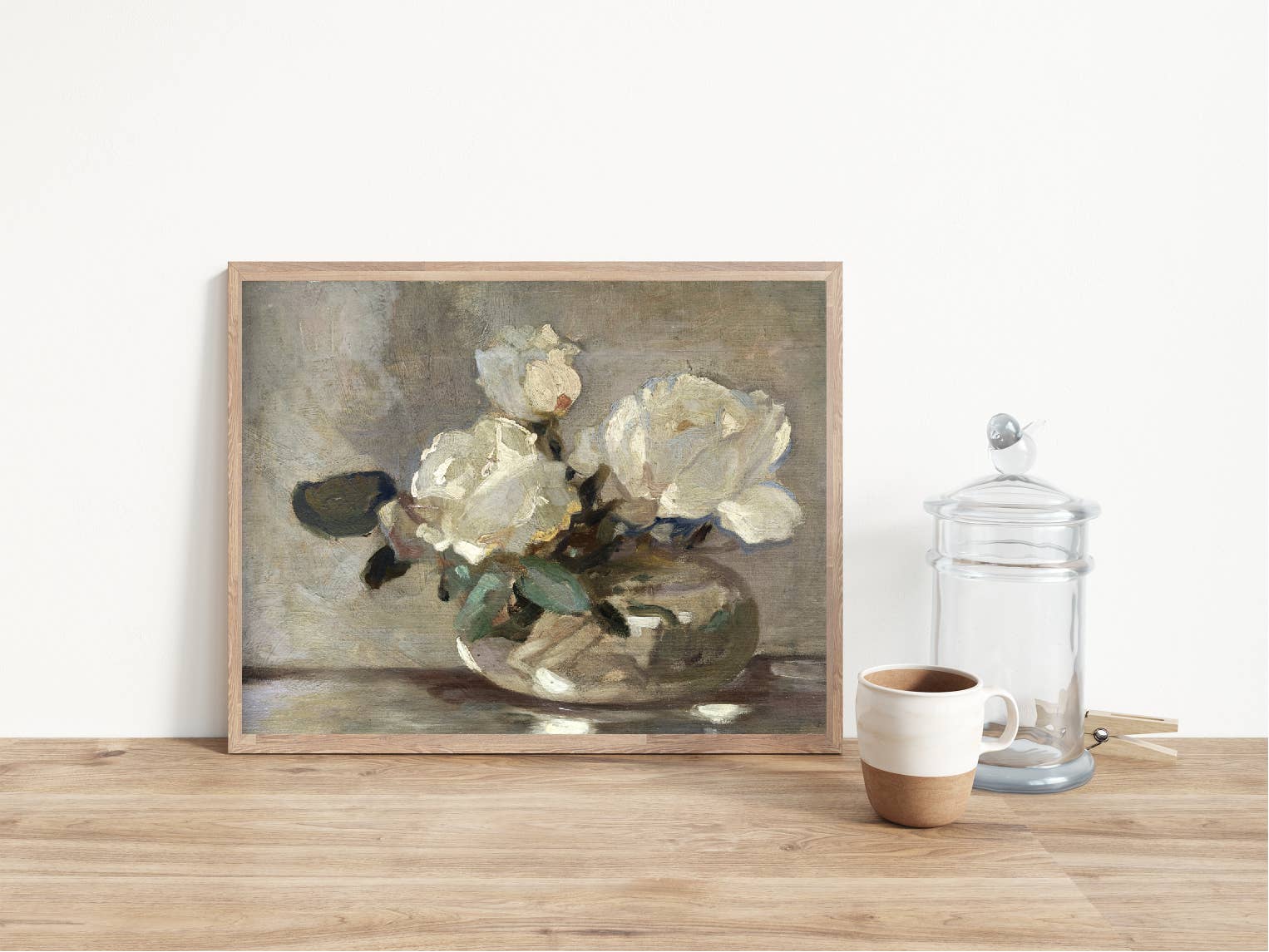 Vintage Bouquet Art Print 11 x 14
