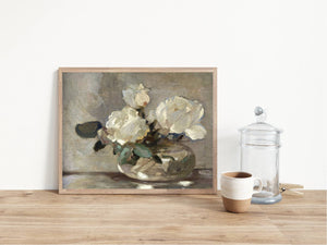 Vintage Bouquet Art Print 11 x 14