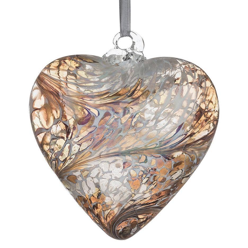 Large Friendship Heart - Pastel Gold