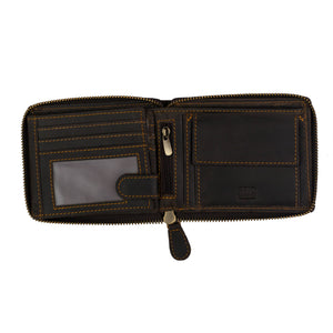 RFID Zip Around Wallet