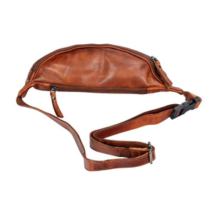 Womens Leather Bum Bag - Lina