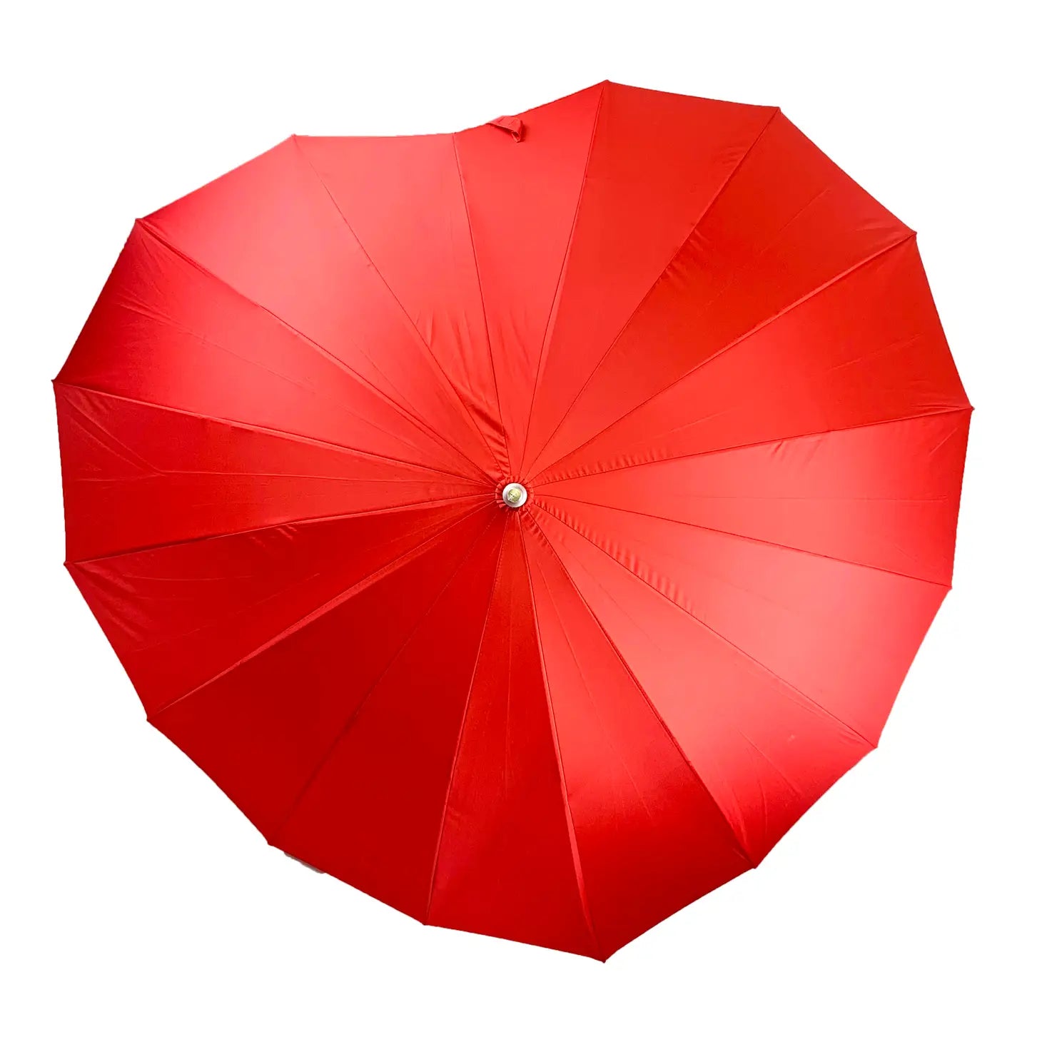 Red Heart Shaped Umbrella