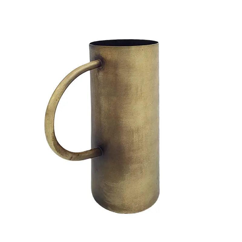 Primrose Metal Vase in Bronze