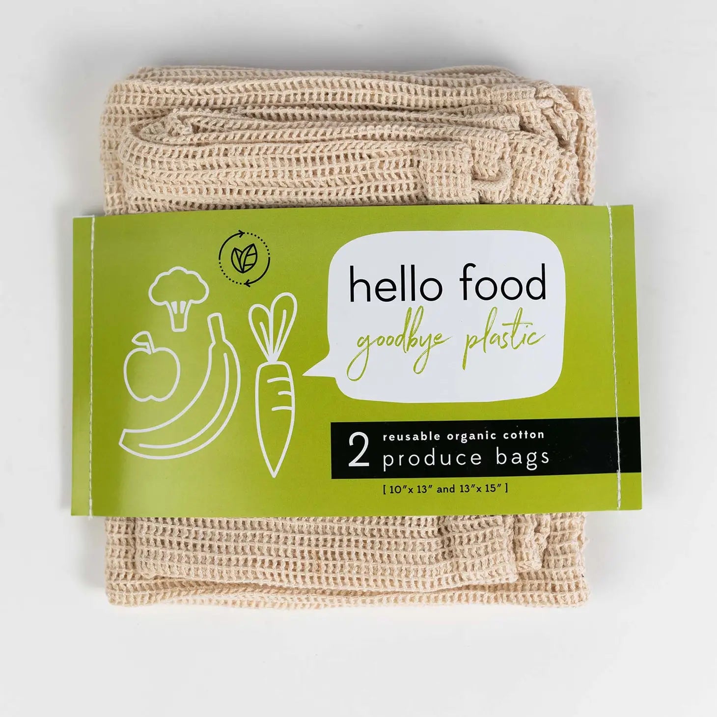 Fair Trade Mesh Produce Bags~Set of 2