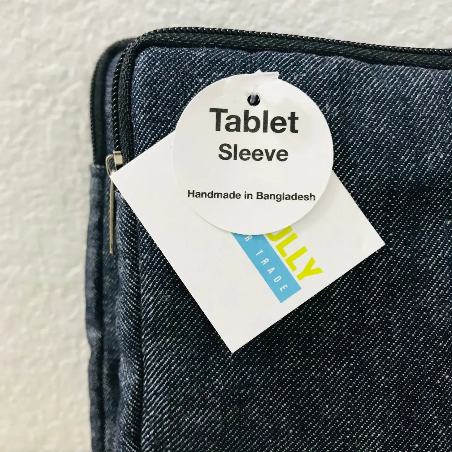 Fair Trade Denim Tablet Sleeve