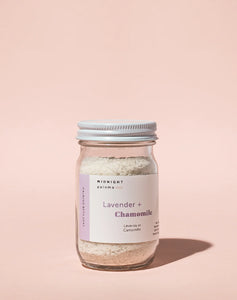 Calming Bath Soak- Lavender and Chamomile 4 Oz