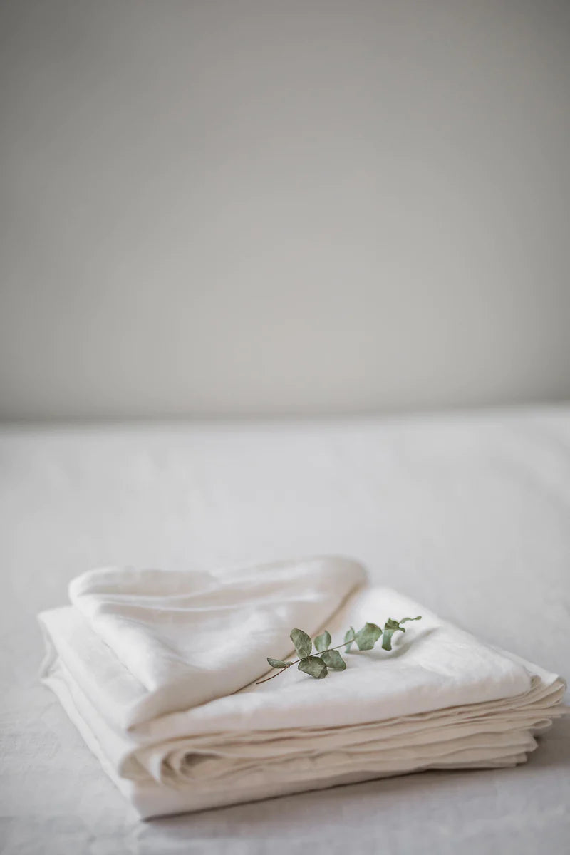 Linen Sheets- White