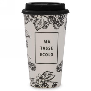 Eco Fibre Bamboo Cup~ Tasse Ecolo