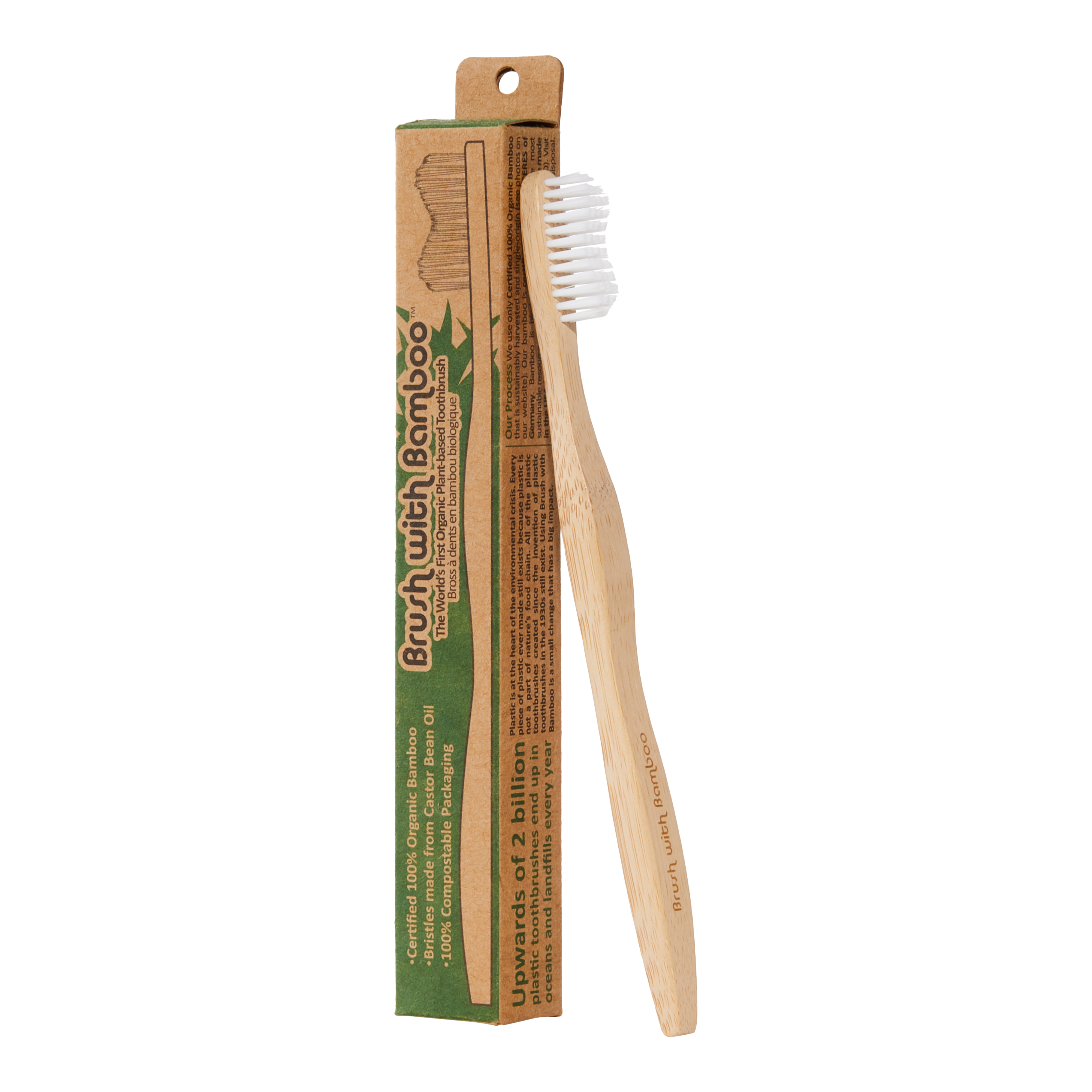 Brush with Bamboo Toothbrush~ Adult