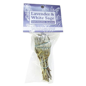 SMUDGE BLEND - Mini White Sage and Lavender