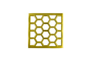 Golden Trivet- Honeycomb