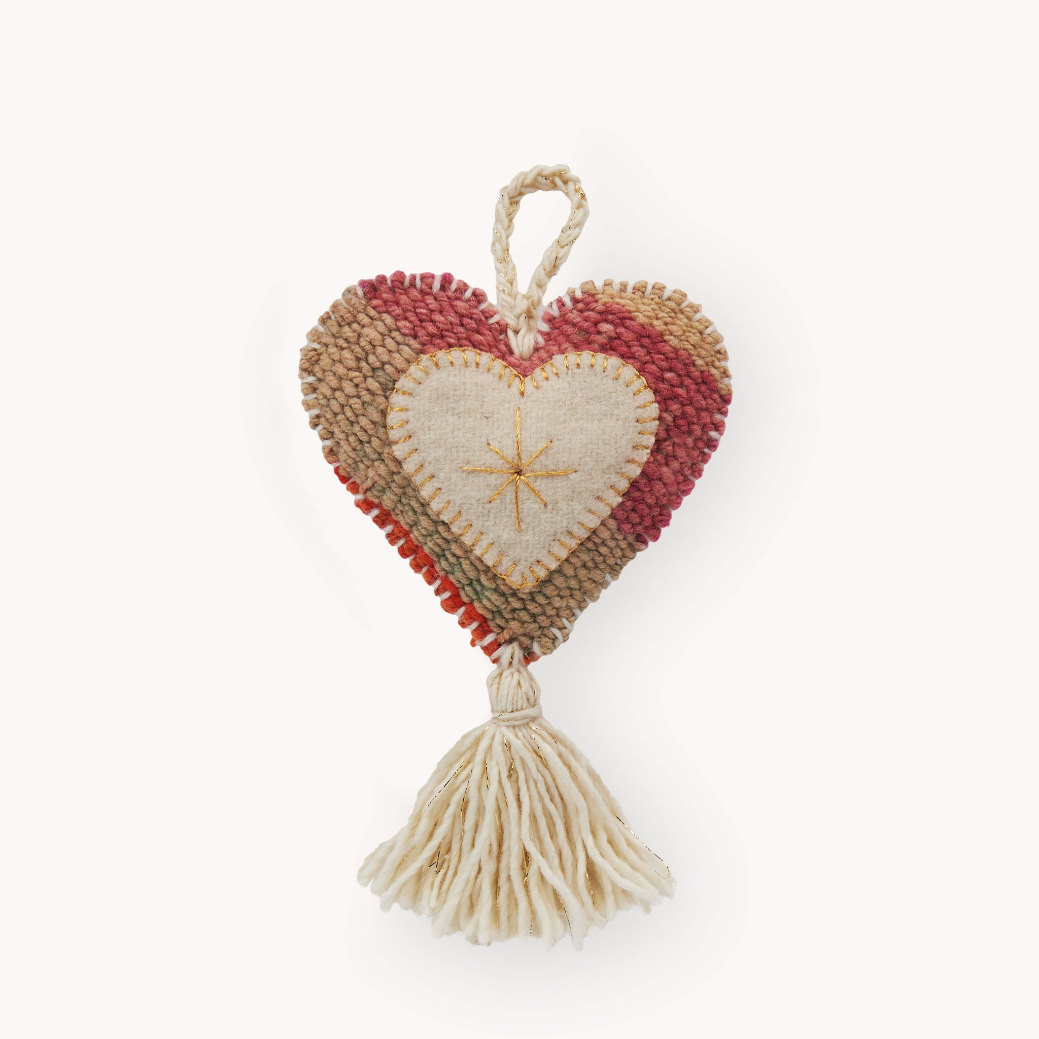 Fair Trade Ornament~ Vintage Heart