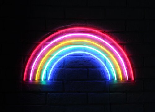 Neon Rainbow Light