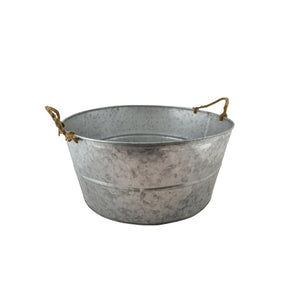 Galvanized Metal Basin