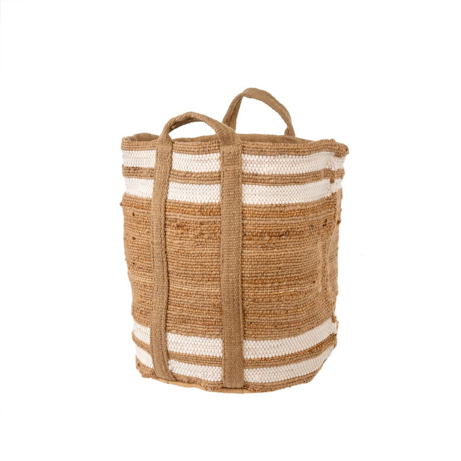 Coastal Stripe Basket