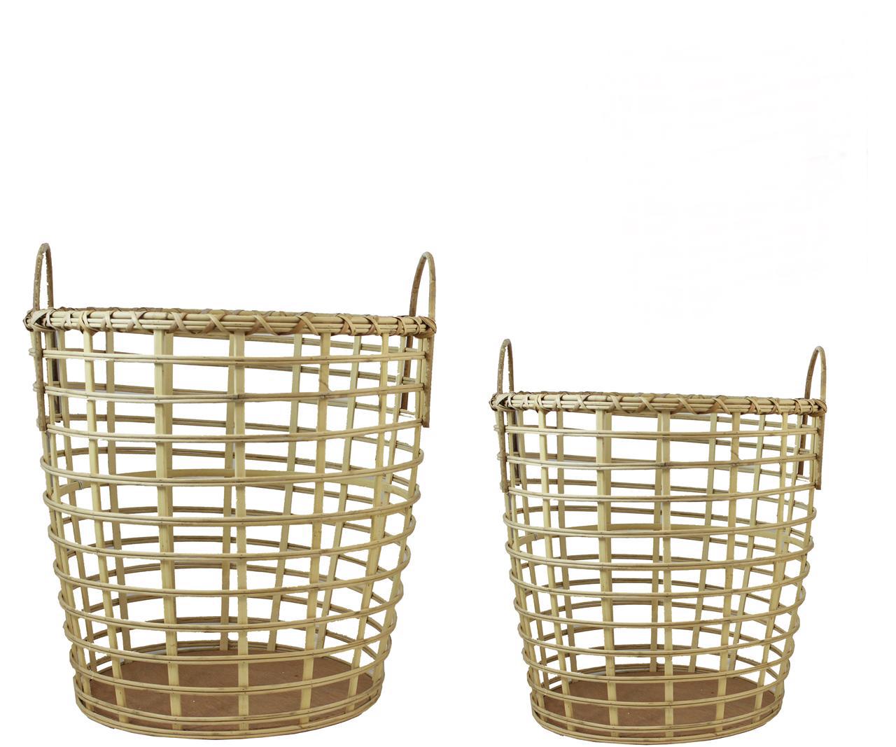 Bamboo Baskets~ Two sizes