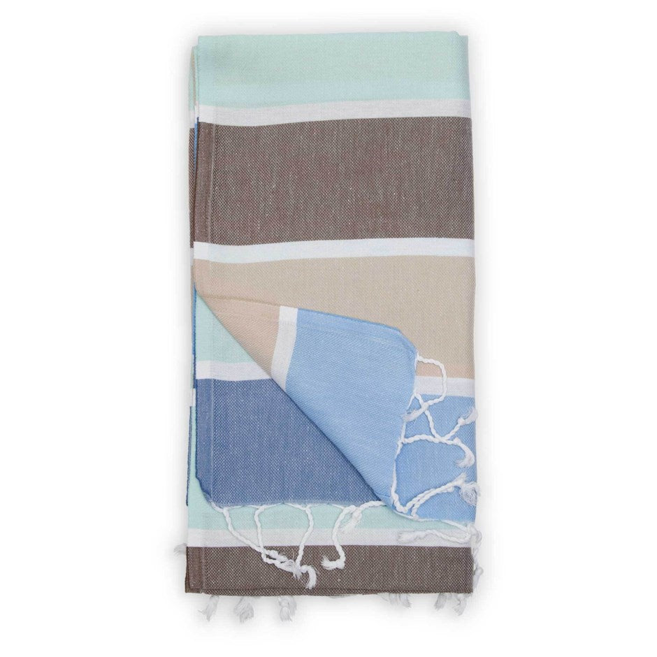 Turkish Body Towel - Thick Stripe (Various Colours)