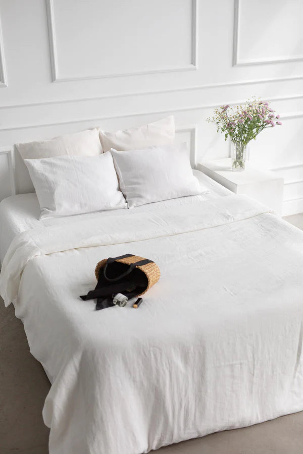 Linen Sheets- White